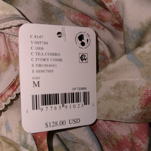 Free People Intimately First Date Printed Maxi Slip - Picture 8 of 8